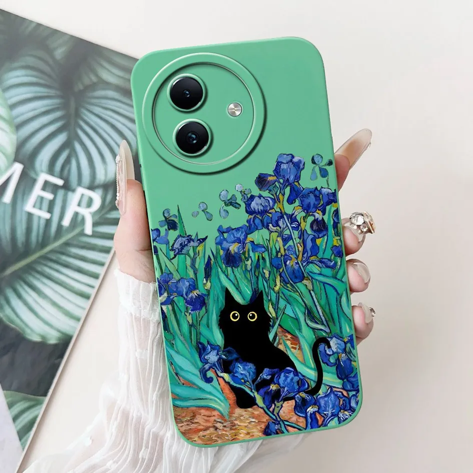 Shockproof Lovely Astronaut Marble Soft Silicone Matte Case