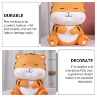 Year of The Tiger Piggy Bank Creative Coin Container Kids Fashion Saving Jar Girls Desk Money Pot 2