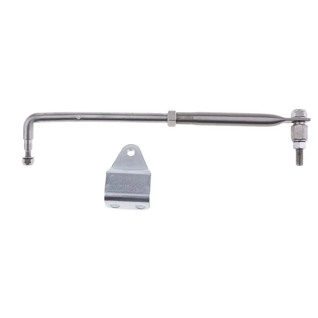 Stainless Steel Outboard Steering Link Lever Tie Rod End Set For Marine Boat
