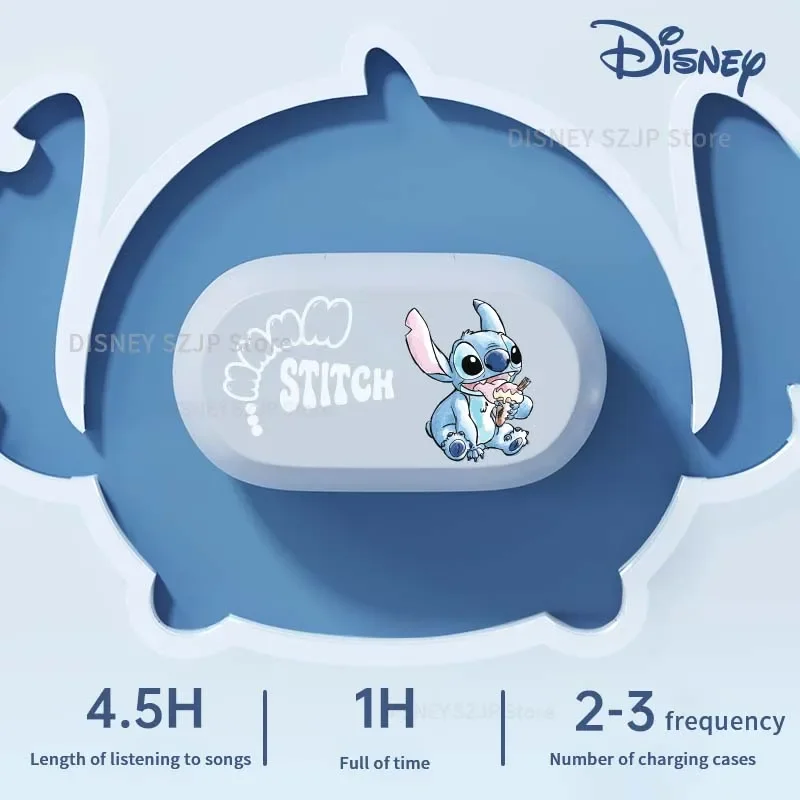 Disney-lilo e Ponto Anjo D29 Fones de Ouvido sem Fio Bluetooth Hifi Stereo Chamada hd Headconjunto Smart Touch Headphone Longa Resistência 5.3 - Image 6