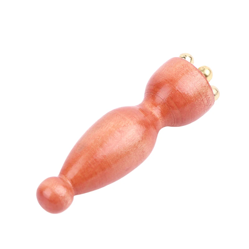 2Pcs Handheld Lotus Seedpod Schönheit Professionelle Legierung Palisander Gesichts GuaSha Werkzeug Auge Entspannung Spot Meridiane Akupunkturpunkt Massage – Detail 6