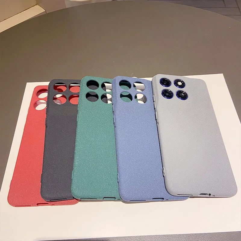 Ultra-Thin Soft Silicone Sand Case with Camera Protector