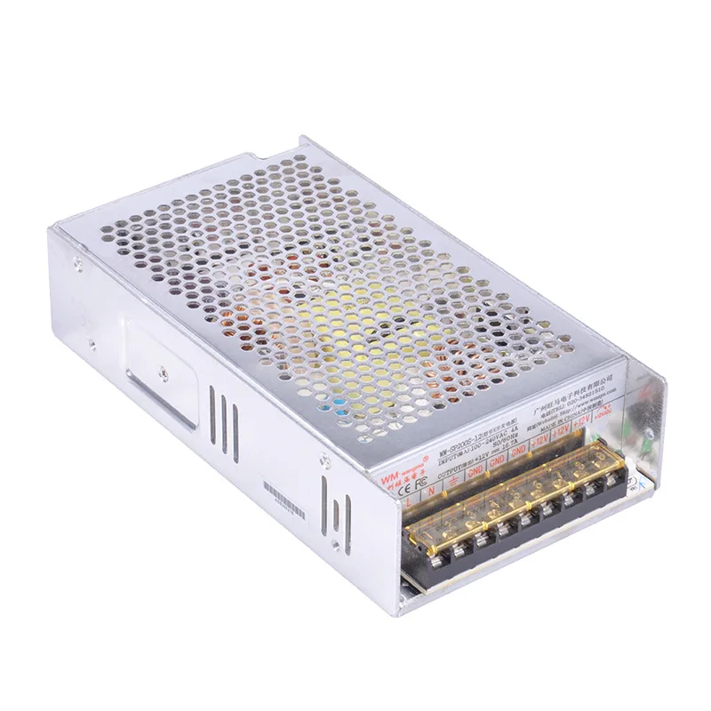 

12V16A Monitoring Switching Power Supply 200W12V Switching Power Supply LED Light Box Power Supply
