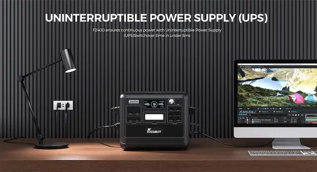 FOSSiBOT F2400 Energizer Portable Power Station 2048Wh LiFePO4 Battery,  2400W Output, 16 Input Ports, Power Adjustment Knob Green From  Romantatech888, $913.87