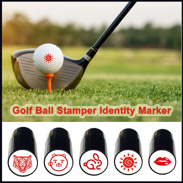 Ball Stamper Golf Ball Identity Marker Stamps Waterproof & Quick Drying  Golf Ball Identity Marker Portable Golf Accessories - AliExpress