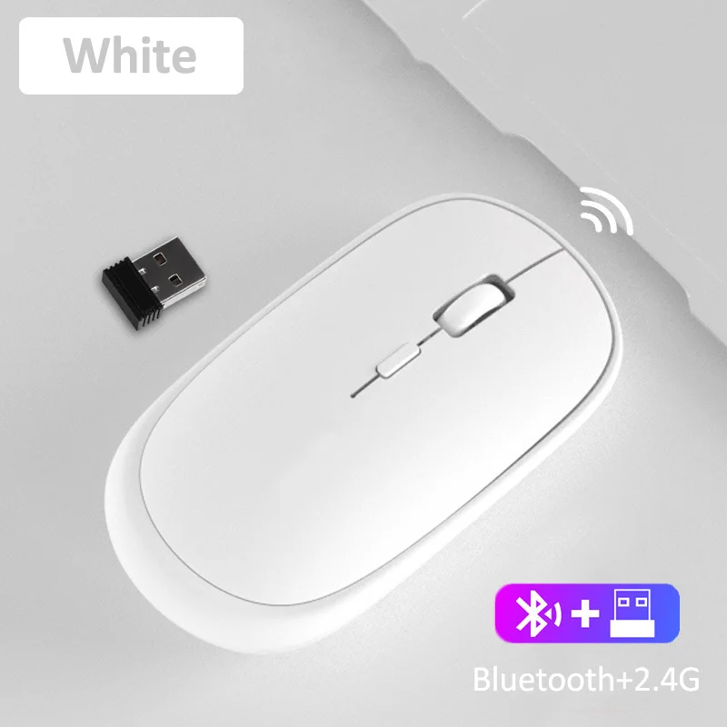 best computer mice Wireless Mouse Rechargeable Bluetooth Silent Ergonomic Computer For iPad Mac Tablet Macbook Air Laptop PC Gaming Business Office digital mouse Mice