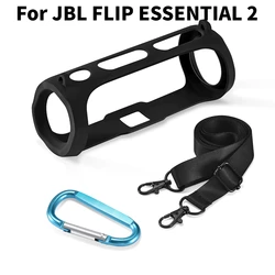 Portable Speaker Case with Breathable Cover and Removable Shoulder Strap (For JBL FLIP 2)