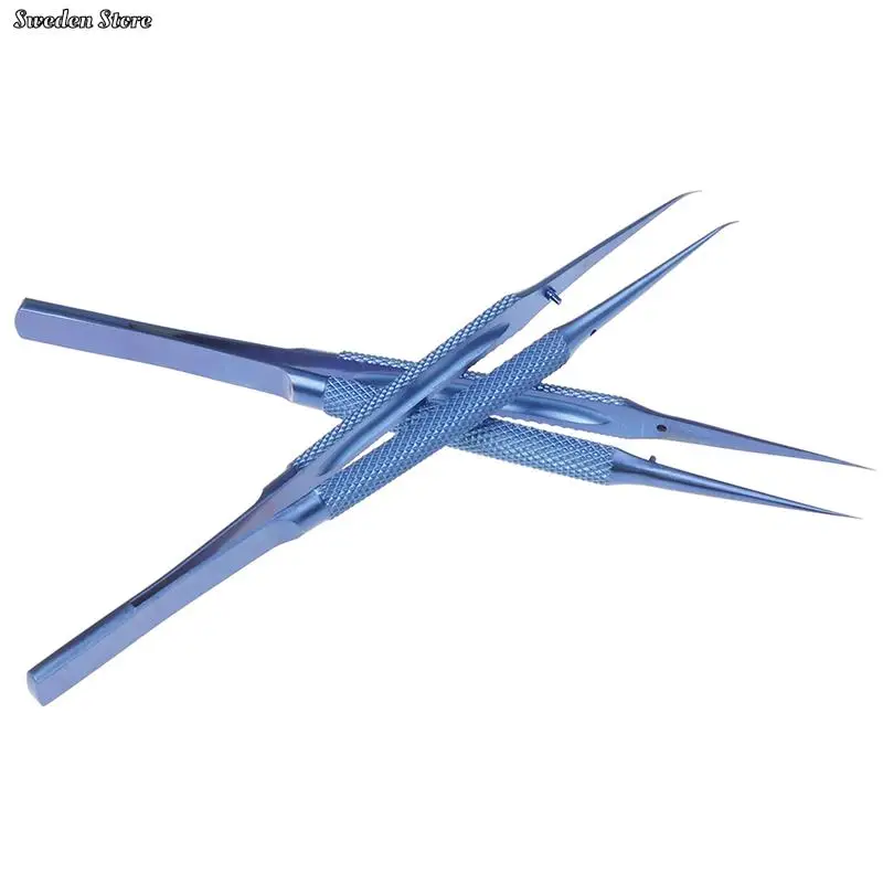 Titanium Alloy Tweezers Repair Tool 0.15mm Edge Precision Fingerprint Tweezers For Picking Tools tweezer tool precision tweezers phone repair tweezers