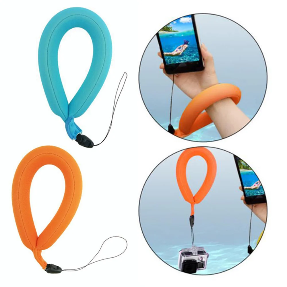 

For GoPro Accessories Yellow Floating Foam Wrist Strap for Gopro Hero 4 3 Xiao mi Yi Sjcam Sj4000 Sj5000 Sj7000 Action Camera