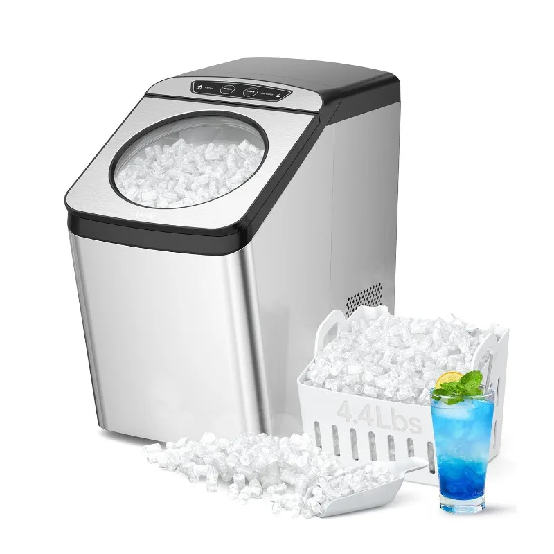 High Capacity Nugget Ice Maker for Chewable Ice