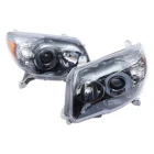 Pair Halogen Headlights Fits For 2006-2009 Toyota 4runner (Submodel: Limited, Sr5) Durable Headlights Direct Replacement