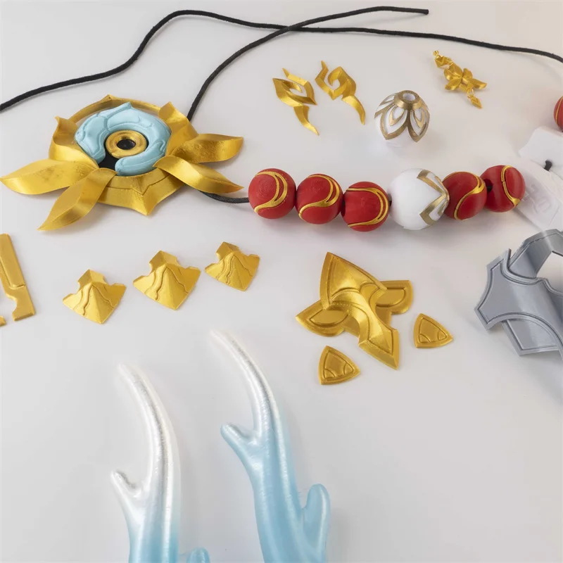 1 Set Honkai: Star Rail Dan Heng Cosplay Costume Accessories Horns Dragon Horns Headwear Halloween Christmas Party Props