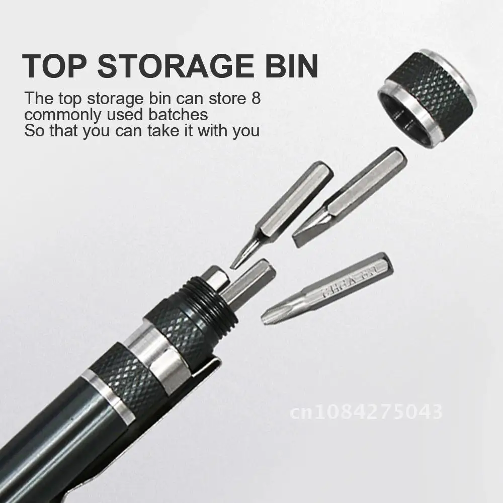 

Screwdriver Set Bit Magnetic Box 8-in-1 Screw Driver Pen Home DIY Hand Tools