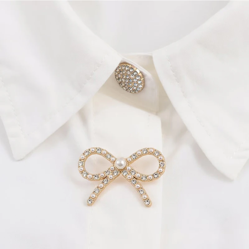 Chic Fashion Jewelry Buttons Shirts for Women 2025 New Long Sleeve Elegant Women's Streetwear Casual Shirt And Blouse Top ﻿