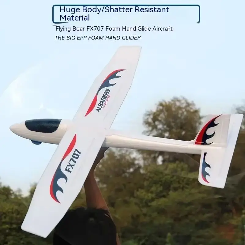 Fx707s New Flying Bear Aircraft Upgrade Enlarged Version Assembly Fixed Wing Epp Foam Aircraft Model Children'S Outdoor Toy Gift 3
