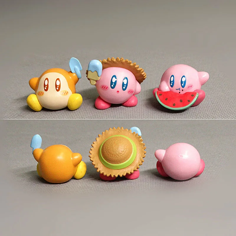 

3 шт./комплект, фигурки аниме «Kirby», 5-6 см
