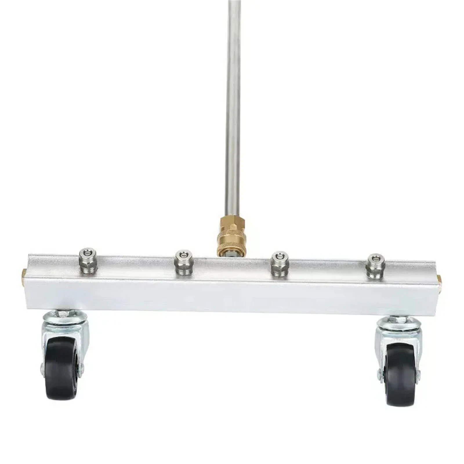 Portable High - pressure Washing Device on Casters - Sturdy Build, Brass Fittings, Ideal for Various Cleaning Tasks 2