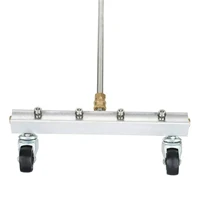 Portable High - pressure Washing Device on Casters - Sturdy Build, Brass Fittings, Ideal for Various Cleaning Tasks 2