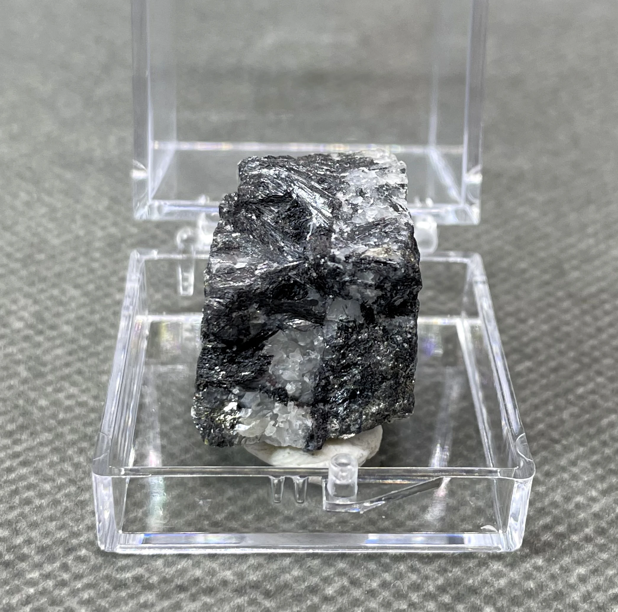 NOUVEAU! Pierres précieuses de collection en wolframe 100% naturelle  (taille de la boîte 3.4cm), échantillons minéraux et cristaux - AliExpress