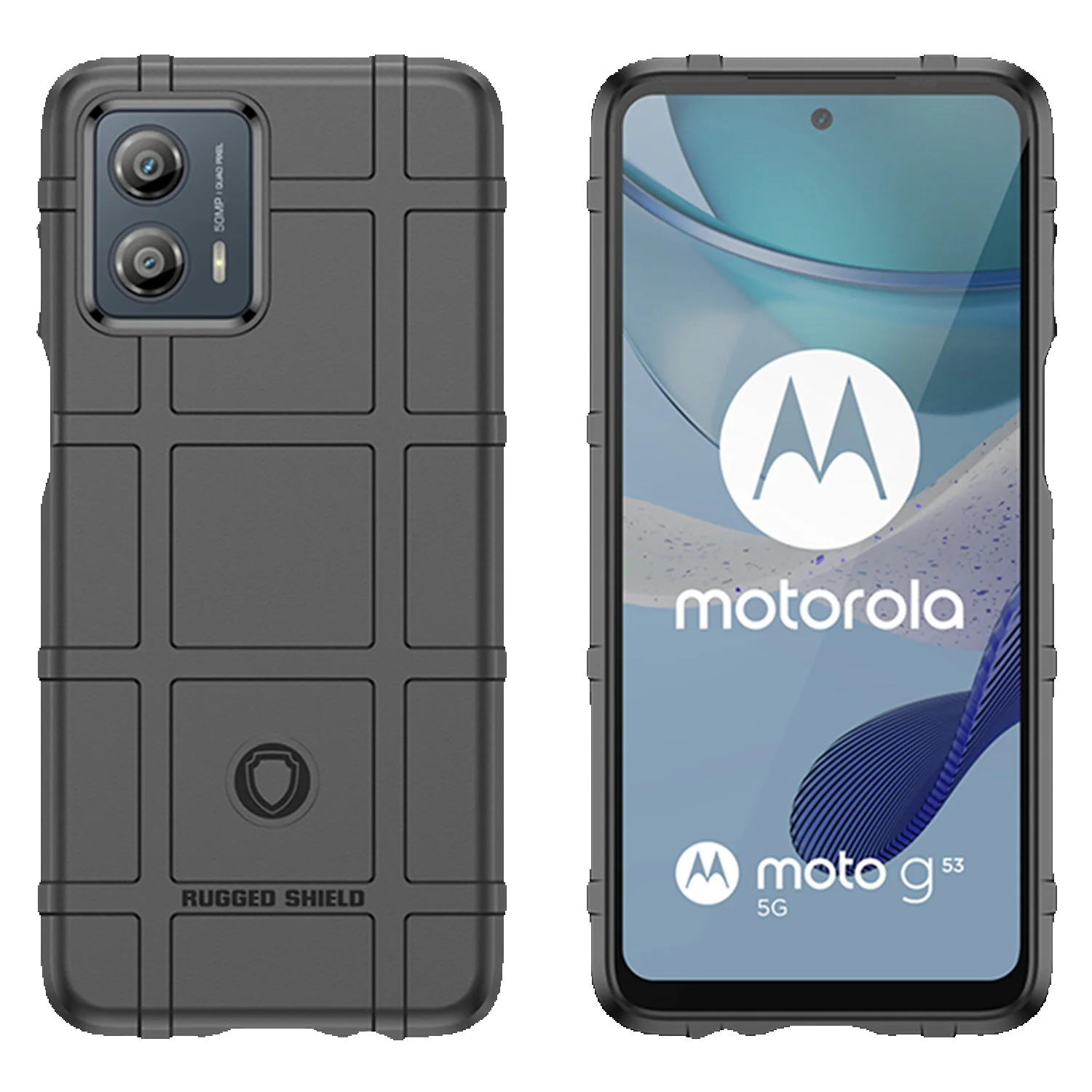 Custodia Pesante Armor Motorola G53 2023 G50 G51 5G Custodia Protettiva Antiurto Per Moto G50 G52 Custodie Morbide In Silicone