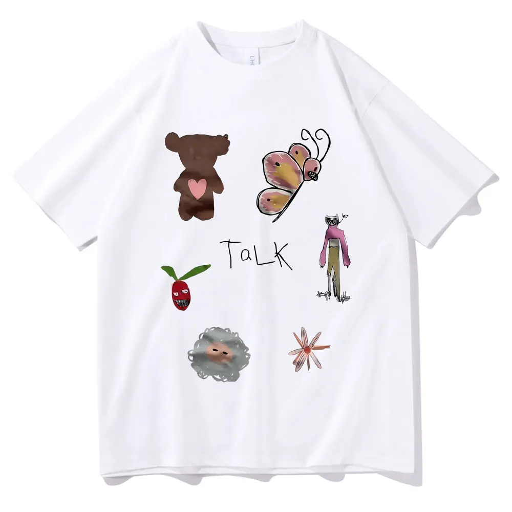 

Beabadoobee Fake It Flowers Album Print Tshirt Oversized Men Women's Fashion Summer T-shirt Unisex 100% Pure Cotton T Shirts