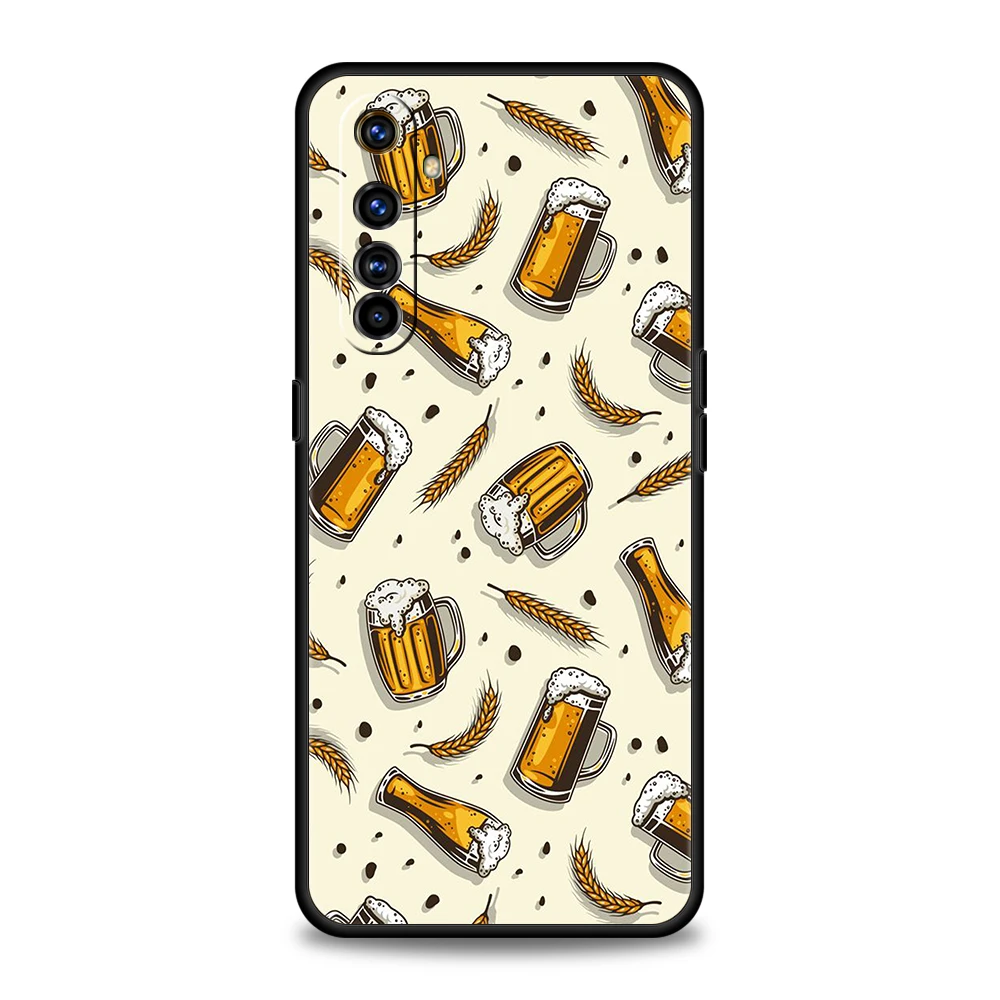 Beers Alcohol Bubble Silicone Phone Case