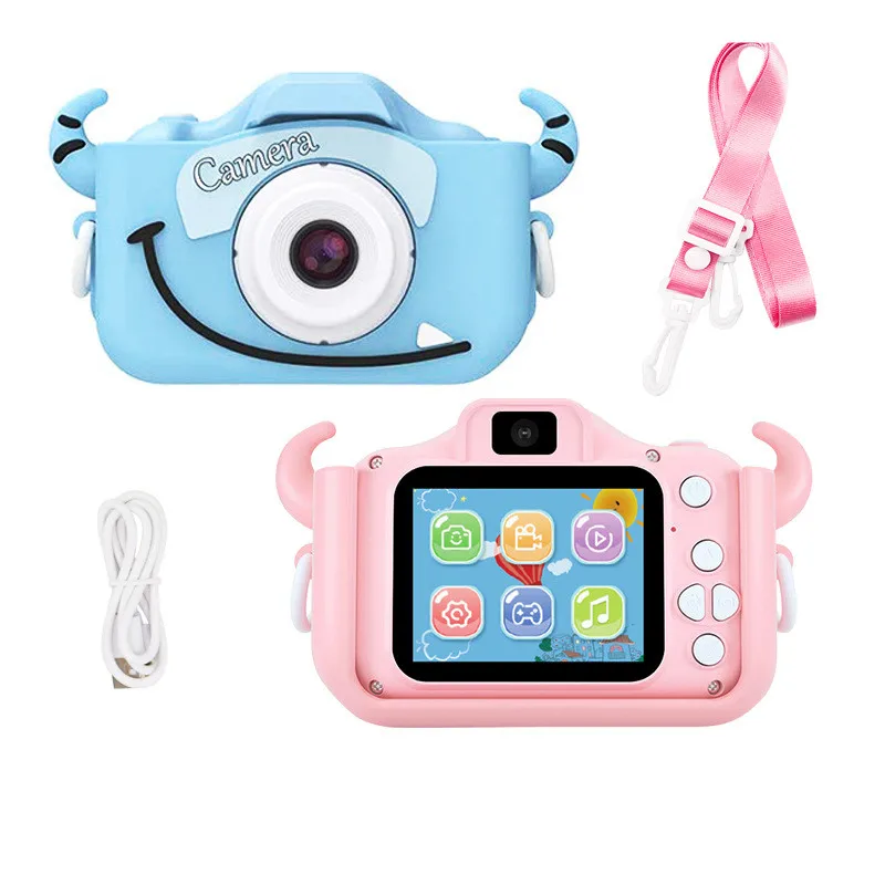 Childrens Camera 20MP Dual Lens HD 1080P Kids Digital Camera Toys Birthday Gift digital camera