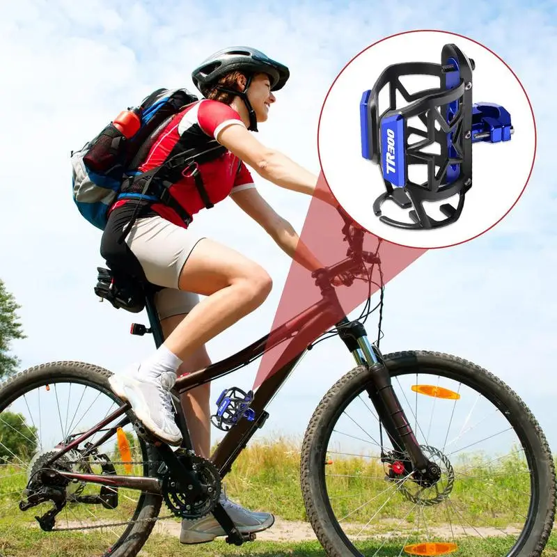 

Motorcycle Water Bottle Drink Cup Holder Universal Support Bike Drink Cup Mount Bicycle Modification Beverage Water Bottle Cage