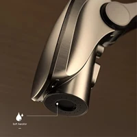 AITANA ปืนสีเทาทองเหลืองหรูหราจอแสดงผล LED ก๊อกน้ําห้องครัว,Touchless Sensor, ดึงออก 3 ฟังก์ชั่นสเปรย์น้ํา-Saving Sink Mixer 6