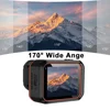 4K 60FPS Wifi Sport Camera with Remote Control Screen Waterproof HD Action Camcorder Drive Recorder Bicycle Video Camera Helmet 4
