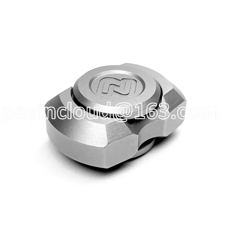 

Small Magic Block Advanced Metal Fingertip Finger Top Adult Decompression Artifact Edc Black Technology Toy