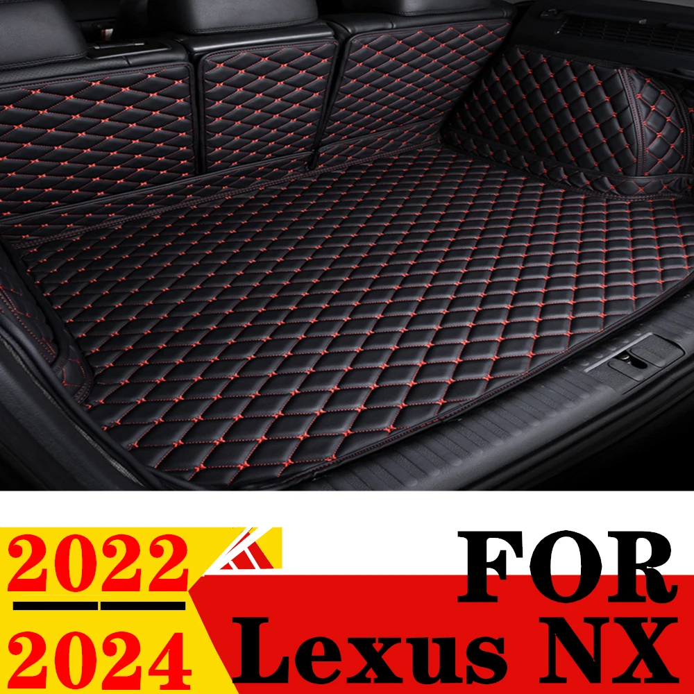 

Коврик для багажника автомобиля LEXUS NX 2024 2023 2022, задний грузовой коврик, подкладка для салона автомобиля, украшение, детали автомобиля, коврик для багажника