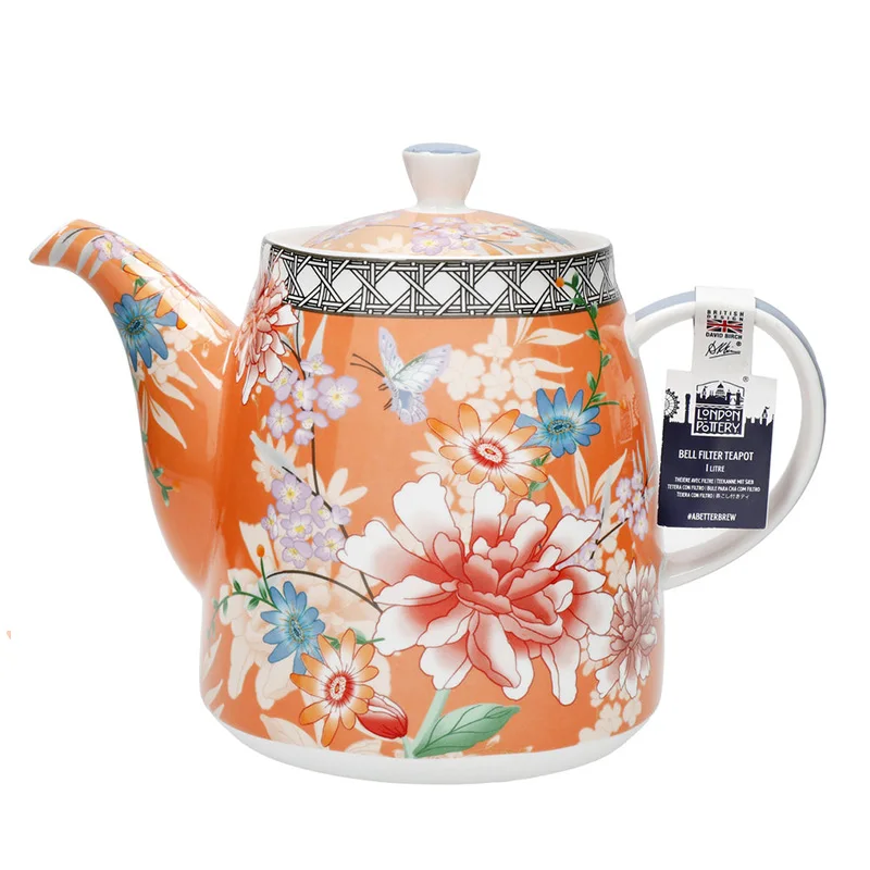 London Pottery 1 L Teapot Ceramics Matcha Set Fox Tea Pot Tetra Tea 