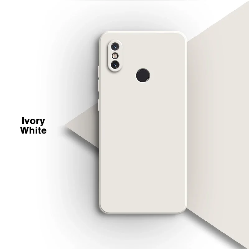 Premium Liquid Silicone Soft Back Cover - Original Fashion High-Quality Phone Case