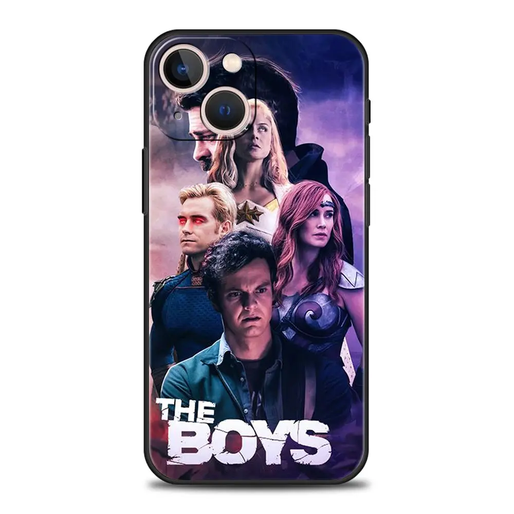 The Boys TV Series Black Phone Case - Sleek and Stylish Cover