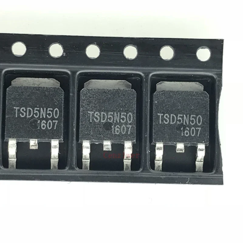 5N50 TSD5N50 TSD5N50M STD5NM50 TO-252 SMD MOS tube N channel 4A 50V