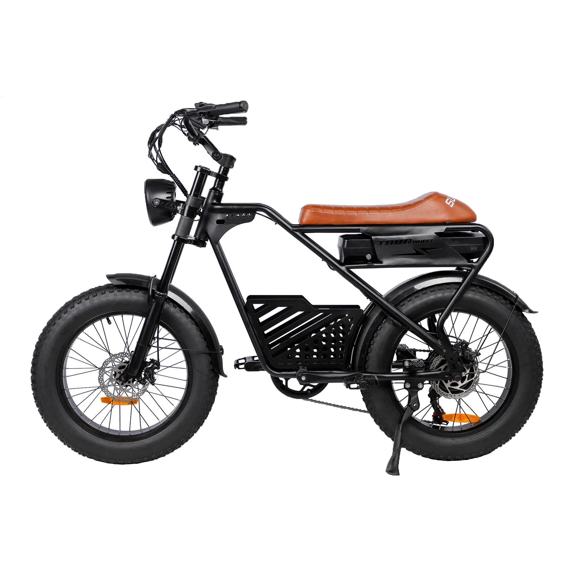 Tourwheel China Cheap Price 20'' 750w 1000w Mountain Electric Bicycle Fat Tire Electric Motor Bike For Sale custom happyrun g50 750w brushless motor 20 4 0 fat tire electric mountain bike