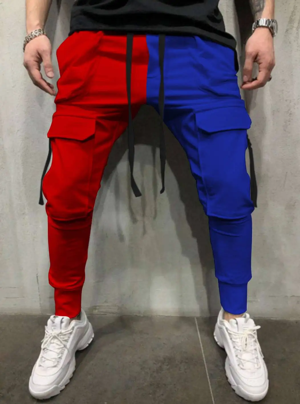 Casual pants,printed pants Men's Pants Hip Hop Joggers Cargo Pants Casual Fashion Printing Trousers Streetwear