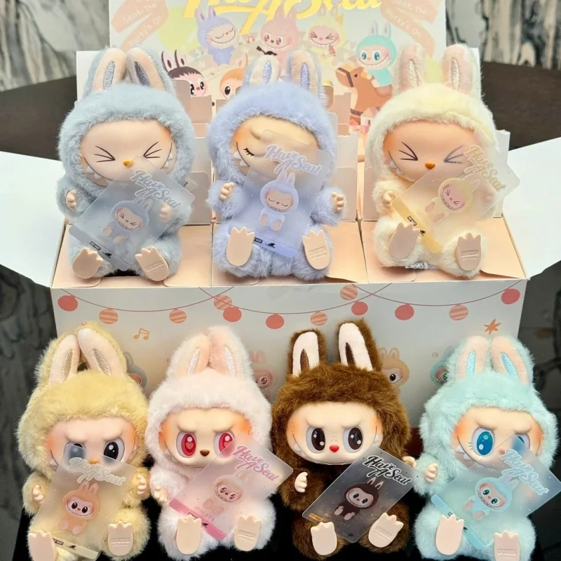 POP MART Blind Box THE MONSTERS Labubu Have a Seat Series Vinyl Plush Mystery Box Toys Doll Cute Anime Figure Desktop Ornament 1