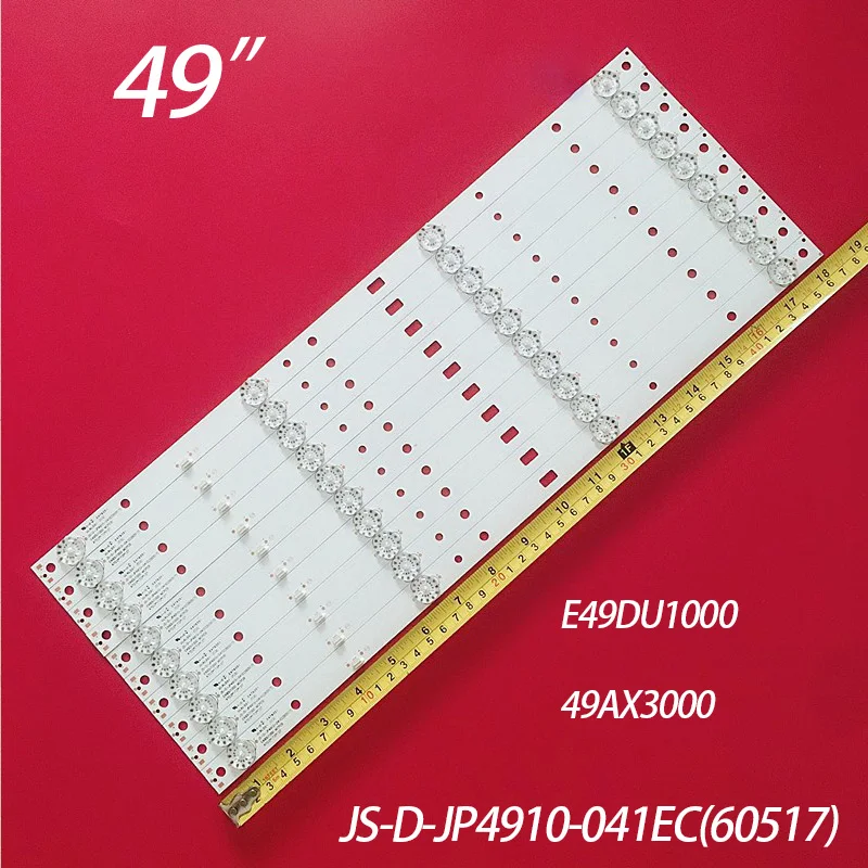 

10pcs for Leroy E49DU1000 49AX3000 LCD light bar Mcpcb JS-D-JP4910-041EC(60517)