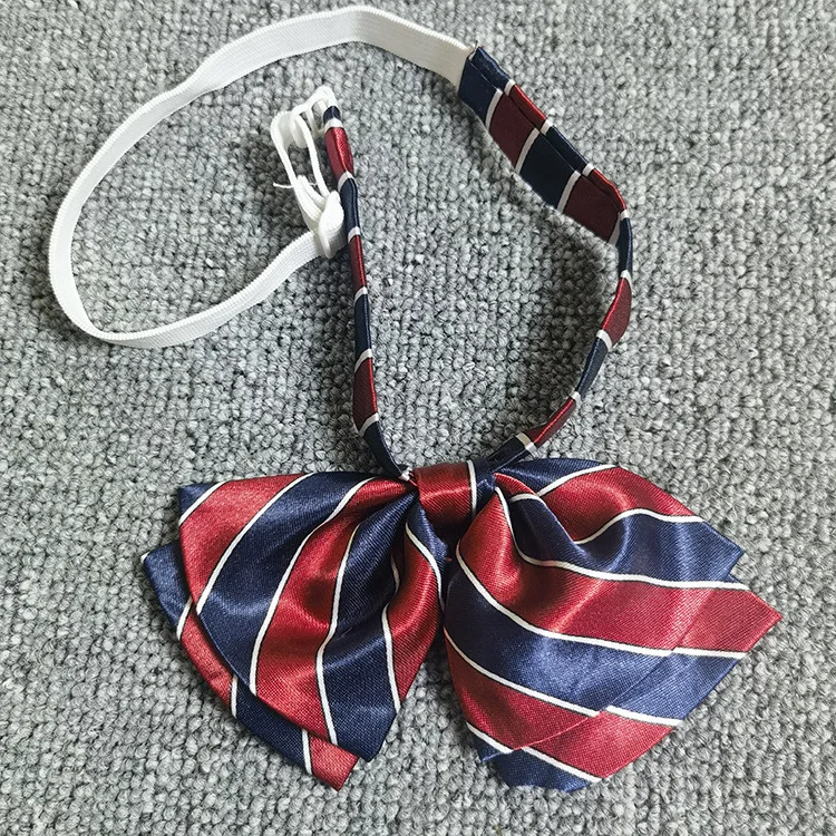 

School uniform, children's ties, boys, girls, kindergarten, primary and secondary school students, children perform bow and tie