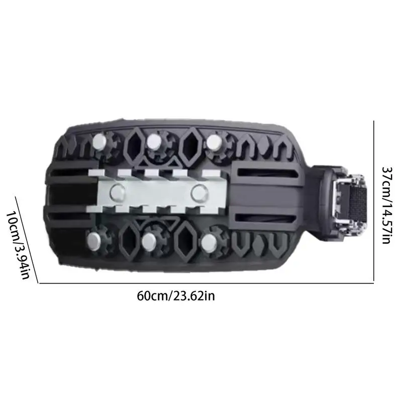 Anti Snow Chains SUV Widen And Thicken Snow Chains 3Pcs Secure Driving Tools Trucks Security For Ice Mud Road Set