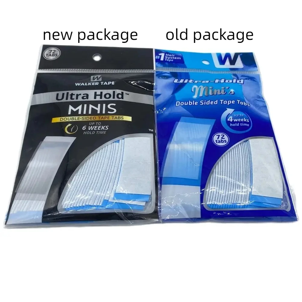 Wig Tape 1 bag 36 pieces 8.6*2.2cm Blue Ultra hold tape lace front tape double sided Tape for toupee wig adhesive 4 weeks lasting
