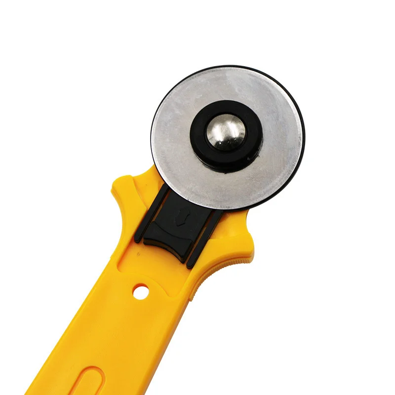 20pcs 45Mm Cutting Round Cutter Wheel Cutting Round Roller Knife Patchwork Hob Yellow