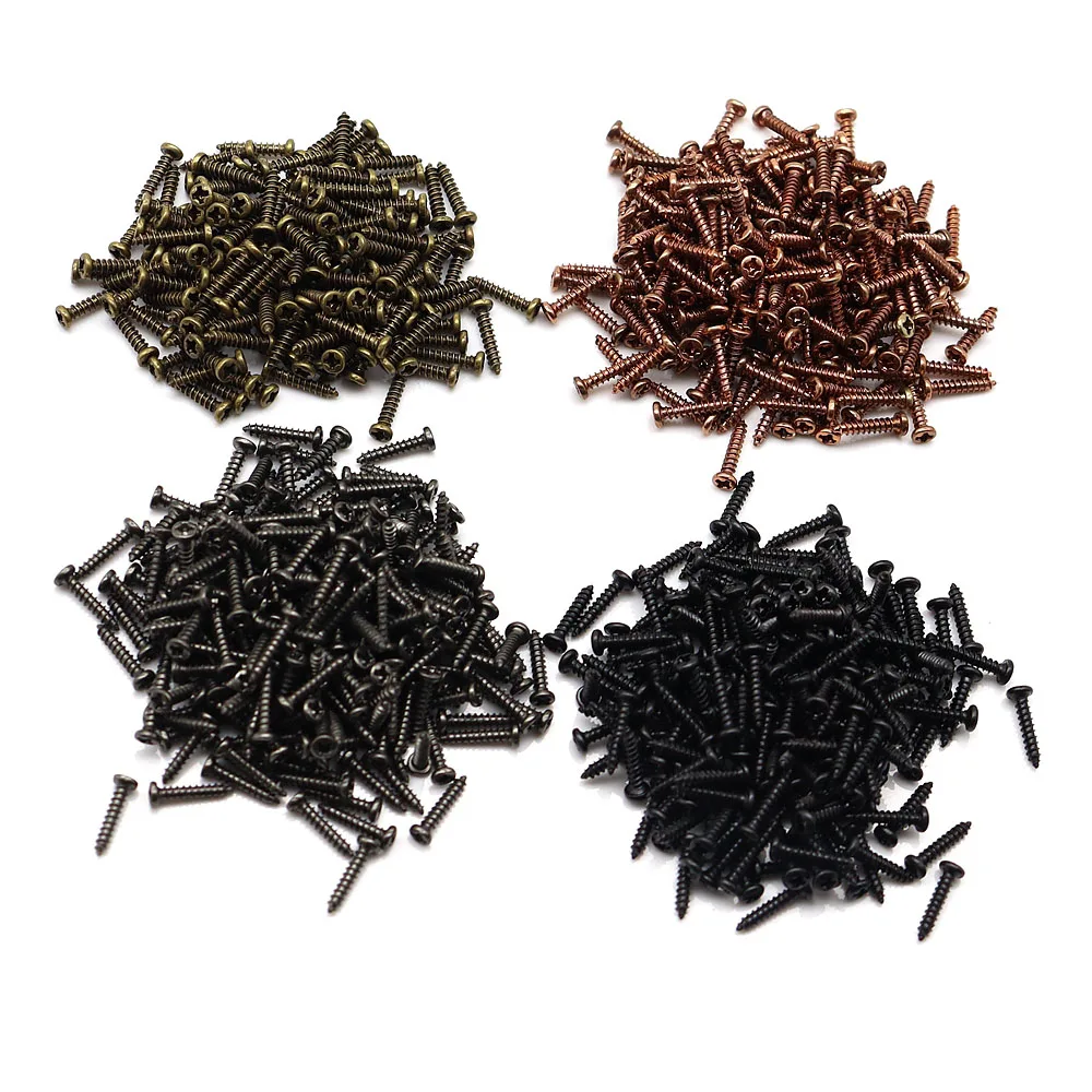 Guitar Tuning Button Screw 50/100pcs For Electric Bass Guitar Mounting 2.2&times;11mm