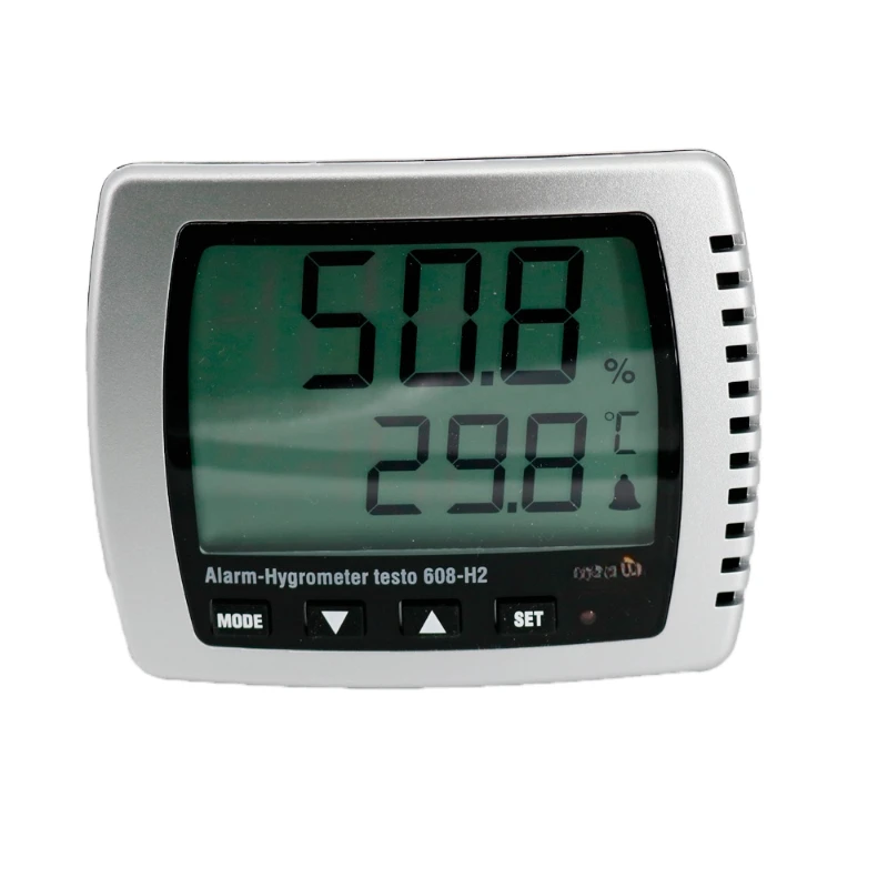 

Цифровой Термогигрометр 608-H2, измеритель влажности и температуры от-10 до + 70 °C, 2 до 98% относительной влажности