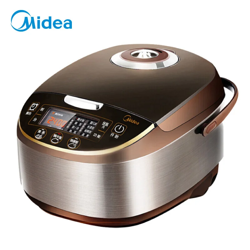 Midea Pressure Cooker Intelligent 5L 6L Rice Cooker Non-stick 2 Inner Pots  Multicooker One Click Release Pressure Cooking - AliExpress