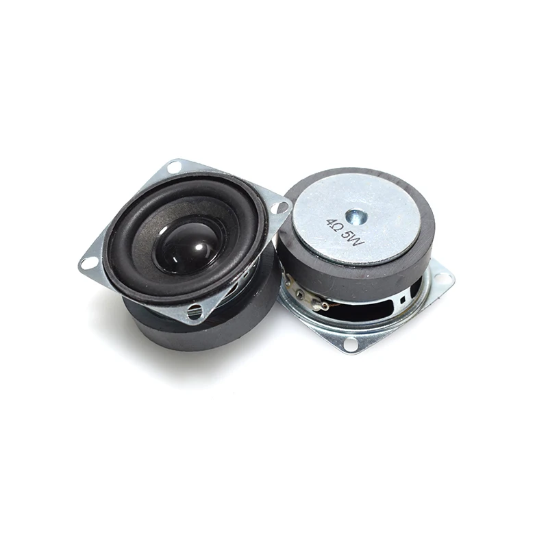 2 inch Full Range Speaker DIY Portable Bluetooth Audio Speakers Horn 4 Ohm 5W 10W for Pc Sound Box Loudspeaker Unit 53mm 2pcs