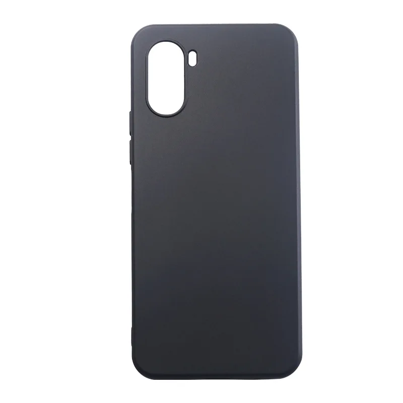 Black Soft Silicone Protective Phone Case - 6.6 Inch Premium Quality TPU Cover