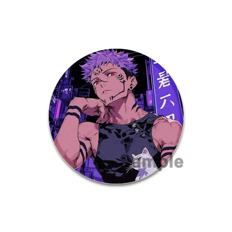 Acheter 58MM Accessoires De Bijoux De Mode Attaque Sur Titan Badge